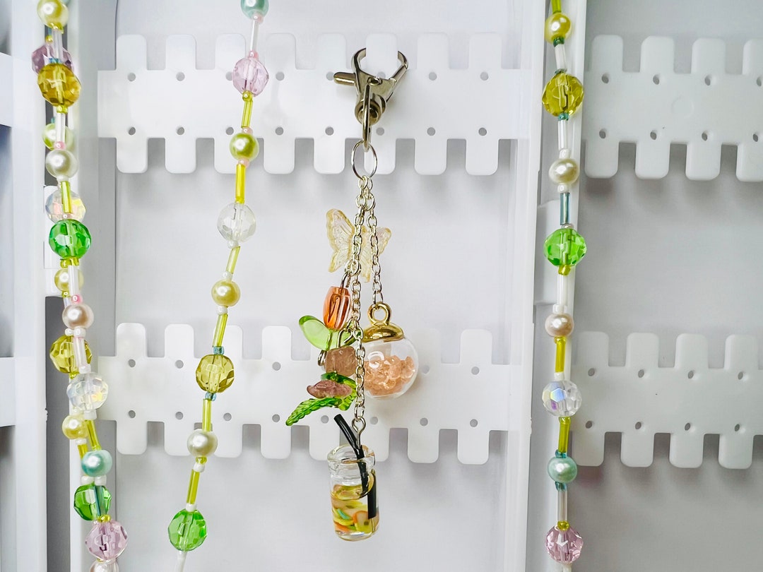 Tropical Juice Drinks Keychains With Milk Tea & Fruit Etsy