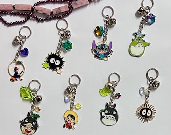 My Neighbor Totoro keychains- Kiki's Delivery Service