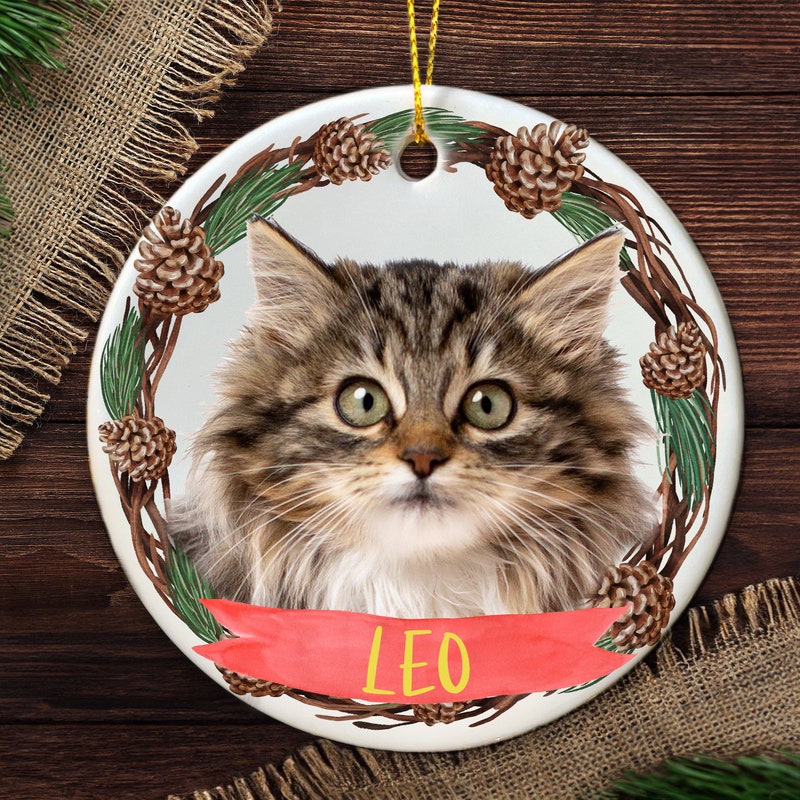 Custom Cat Ornament Etsy