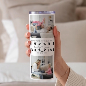 Personalized Mum Tumbler- Mother&#39;s Day Tumbler- Custom Gift for Mum - Mum&#39;s Birthday Gift - Thank You Mum Gift - Unique Present for Mom