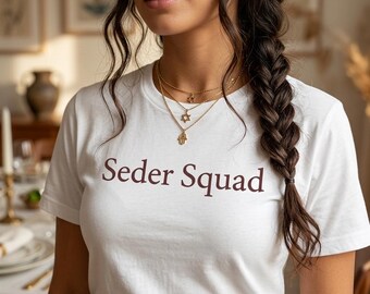 Camiseta del equipo del Séder / Camiseta de la festividad de Pésaj