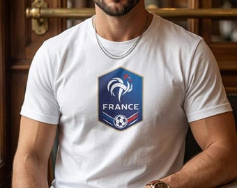 Maglia Francia Mondiali di calcio 2026 / Maglietta per tifosi di calcio francesi / Maglietta vintage per tifosi di calcio francesi / Regalo per il giorno della partita della Francia