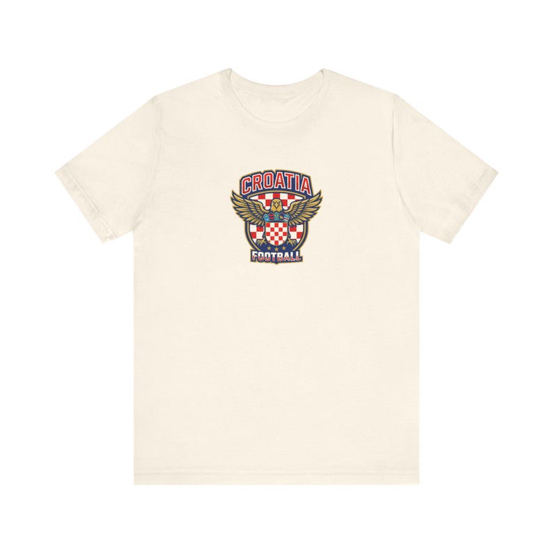Camiseta con el escudo de la selección croata de fútbol 2026 / Camiseta para aficionados al fútbol de Croacia / Camiseta vintage de día de partido de Croacia / Regalo para aficionados al Mundial para hombres y mujeres imagen 4