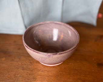 Hand thrown ceramic bowl