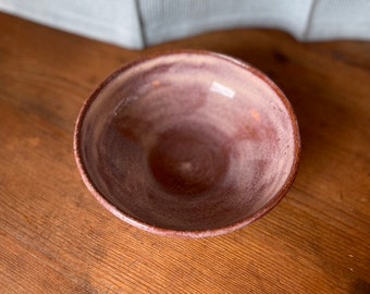 Hand thrown small ceramic bowl