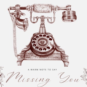 Rysunek starego telefonu, album ze zdjęciami, clipart cyfrowy, natychmiastowe pobieranie, do wydrukowania, karta zaproszeniowa, PNG, urodziny, malowane ręcznie, telefon