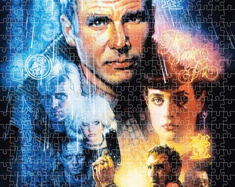 Jigsaw Puzzle Blade Runner 1982 Movie Poster | Available in 1000, 500, 252 and 110 Pieces | Jigsaw Puzzles Art