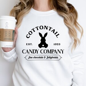 Cotton Candy Rose Horse Sweatshirt main image 1