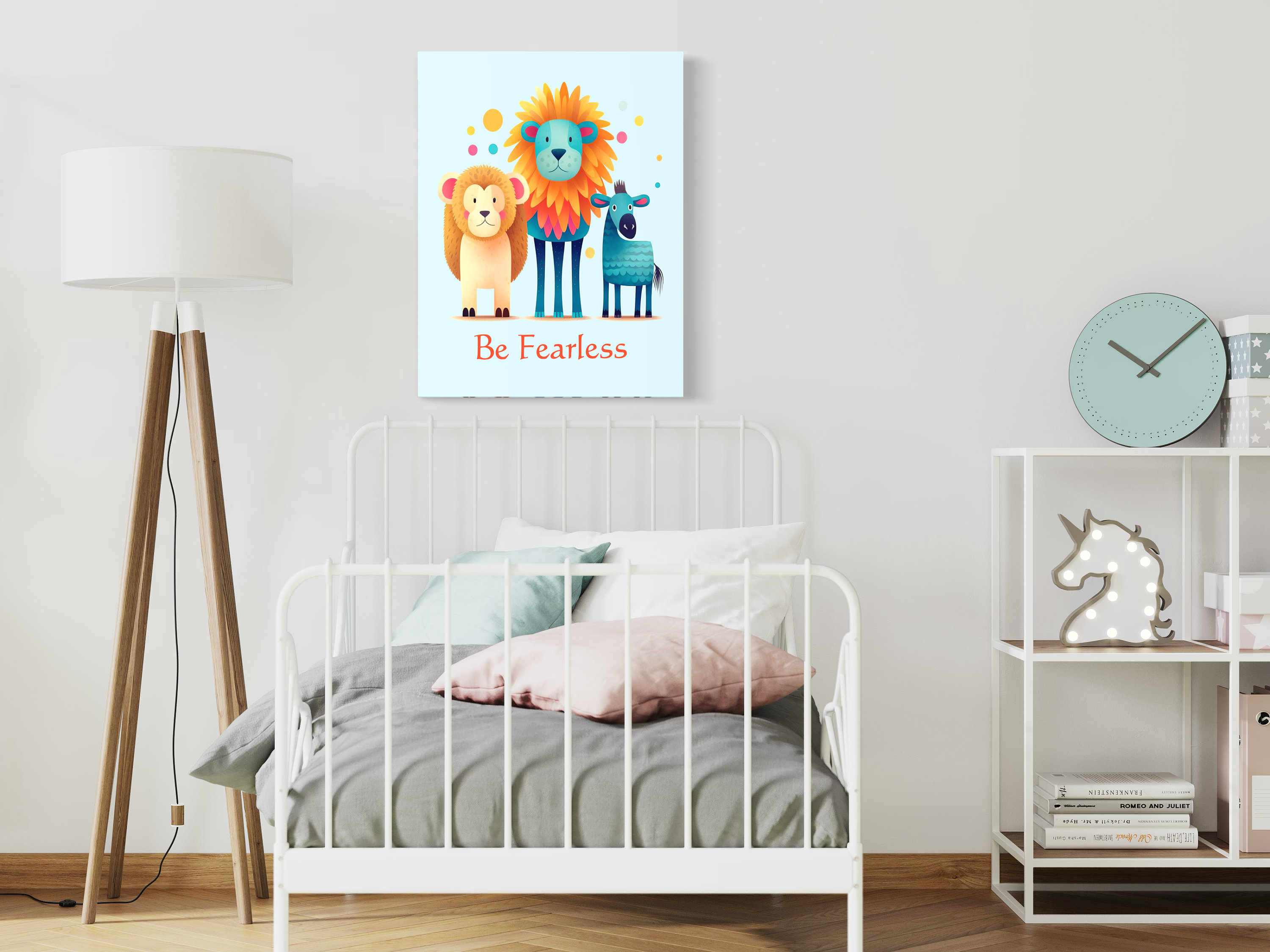 Whimsical Animal Wall Art, Quirky Animals Art, Nursery Art Print, Kids
