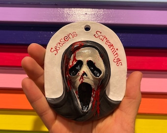 Scream Ornament (MADE TO ORDER)