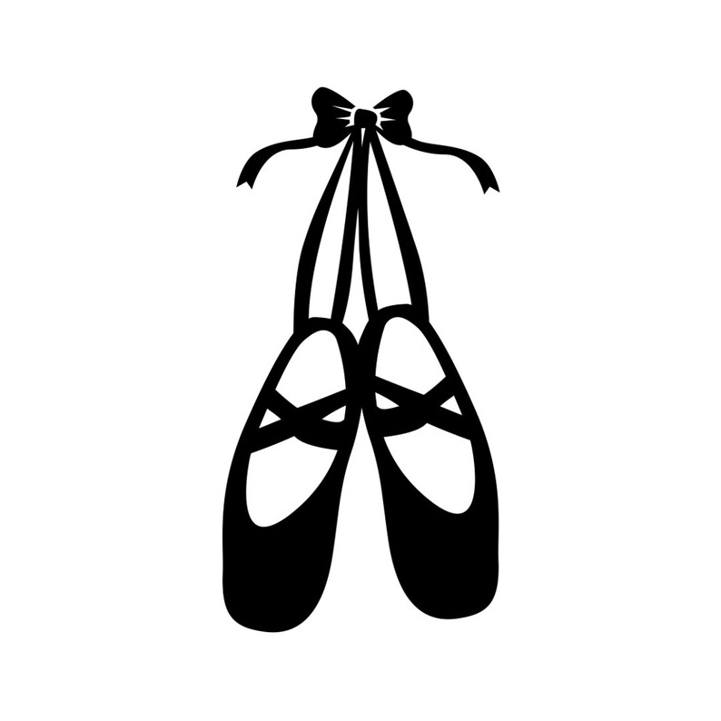 Ballet Slippers SVG Etsy