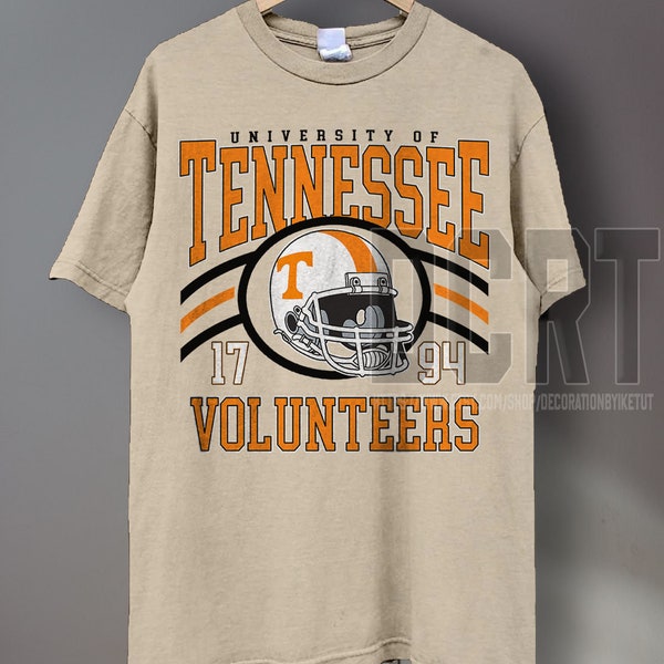 Vintage 90s Tennessee Football Sweatshirt T-Shirt, Tennessee Graphic Tee