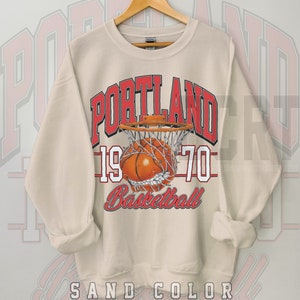 Portland City Basketball Unisex NuBlend® Crewneck Sweatshirt