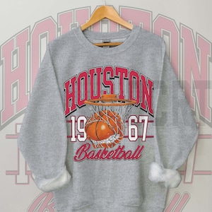 Houston Basketball Unisex NuBlend® Crewneck Sweatshirt