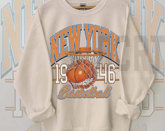 New York Basketball Unisex NuBlend® Crewneck Sweatshirt