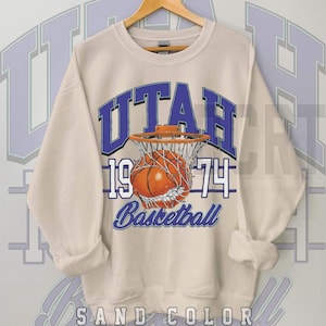 Bluza z okrągłym dekoltem Utah Basketball Unisex NuBlend®