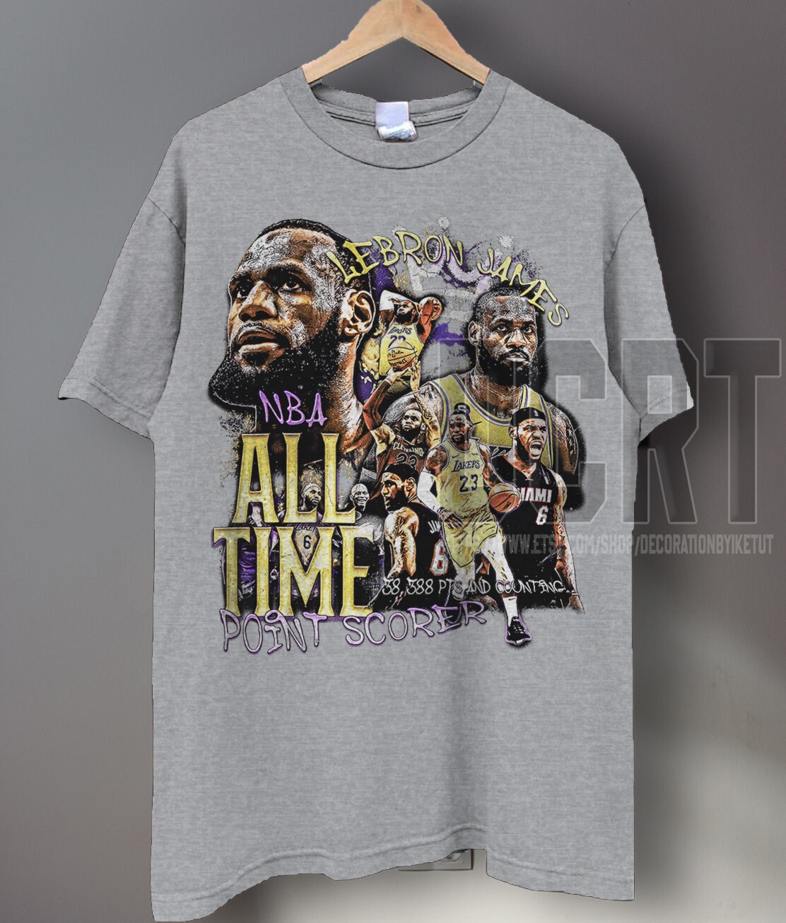 Lebron James Shirt, Basketball Shirt, Classic 90s Graphic Tee, Unisex