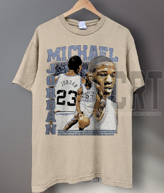 Vintage 90s Graphic Style Michael Jordan T-shirt Michael 