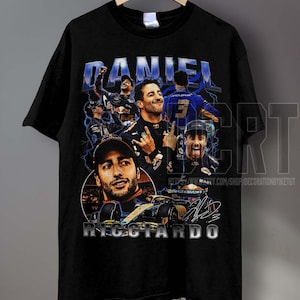 Daniel Ricciardo Formula One Shirt - Classic 90s Graphic Tee - Unisex - Vintage Bootleg - Gift - Retro