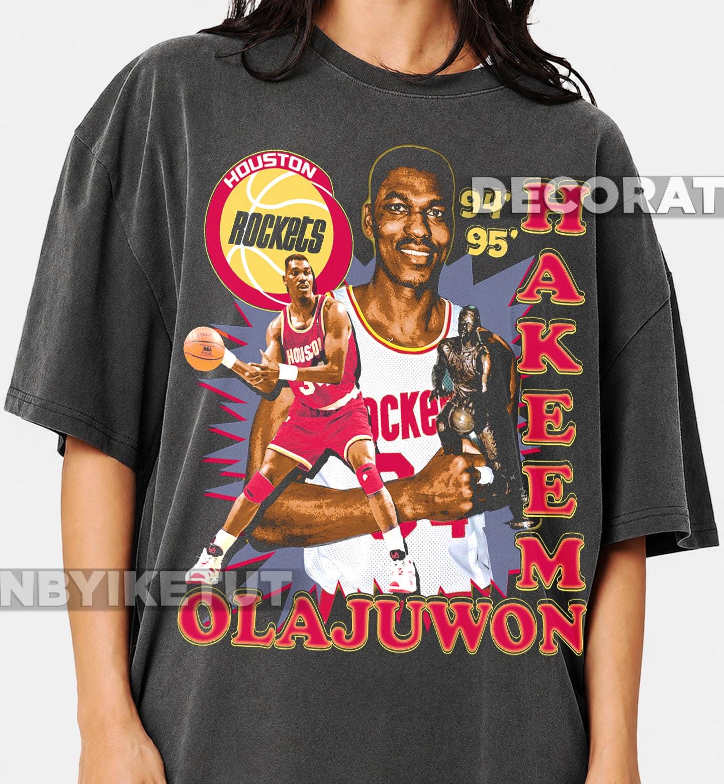 90s Houston Rockets - Etsy