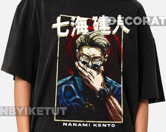 Nanami Kento Shirt - Classic 90s Graphic Tee - Unisex - Vintage Bootleg - Gift - Retro RZ