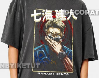 Nanami Kento Shirt - Classic 90s Graphic Tee - Unisex - Vintage Bootleg - Gift - Retro RZ