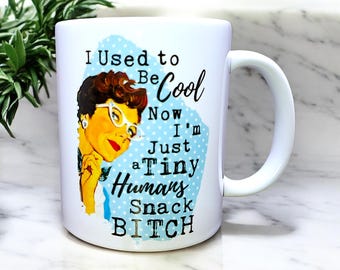 Funny 50s Retro Coffee Mug: Sarcastic Humor, Mom Gift