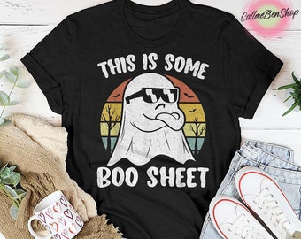 This Is Some Boo Sheet Shirt, Cute Boo Shirt, Funny Ghost Shirt, Halloween Party Shirt, Fall Shirt, Ghost Shirt, Halloween Shirt, Funny Tee