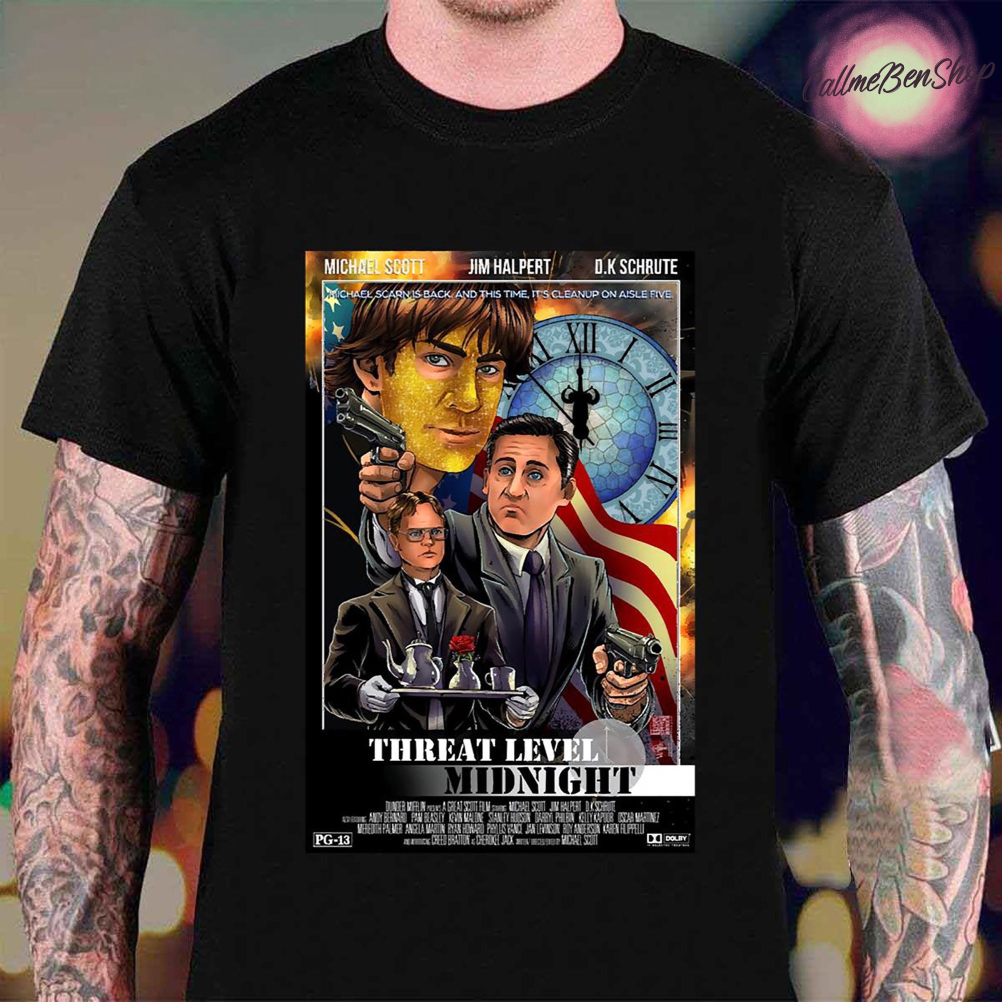 Stanley Hudson Secret Weapon Tie Dye Tshirt the Office Merch Dunder Mifflin  Michael Scott Dwight Schrute Gifts for Office Fans 