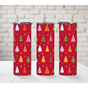 20oz Christmas Tree Tumbler; Winter Holiday Tumbler; Christmas Gift; Holiday Gift; Merry Christmas Holiday Tumbler; Winter Holiday Tumbler