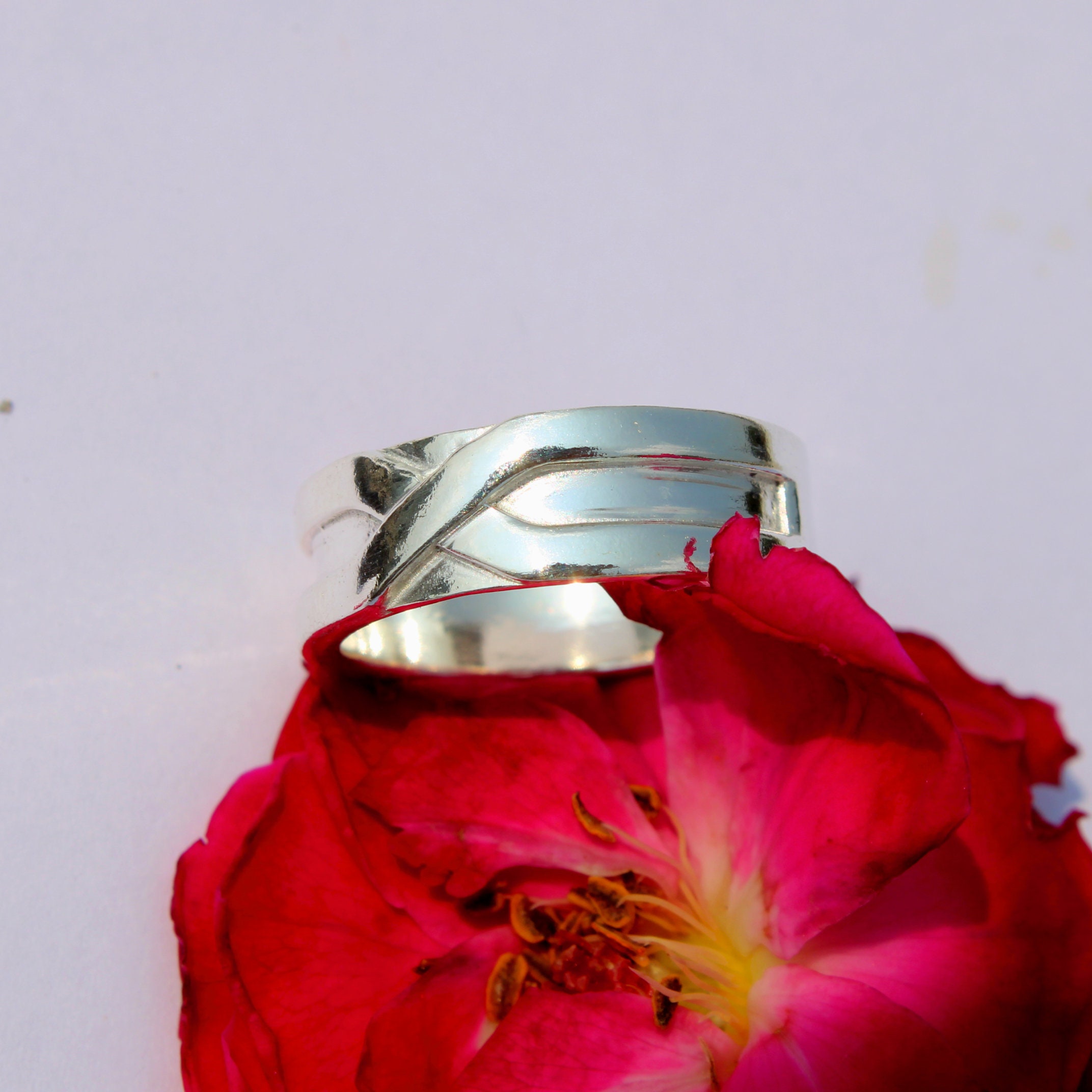 Handmade Sterling Silver Eternal Ring, Anime Inspired Jewelry - Etsy