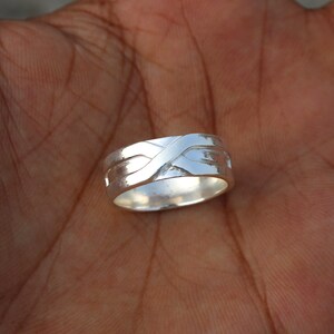Handmade Sterling Silver Eternal Ring, Anime Inspired Jewelry - Etsy