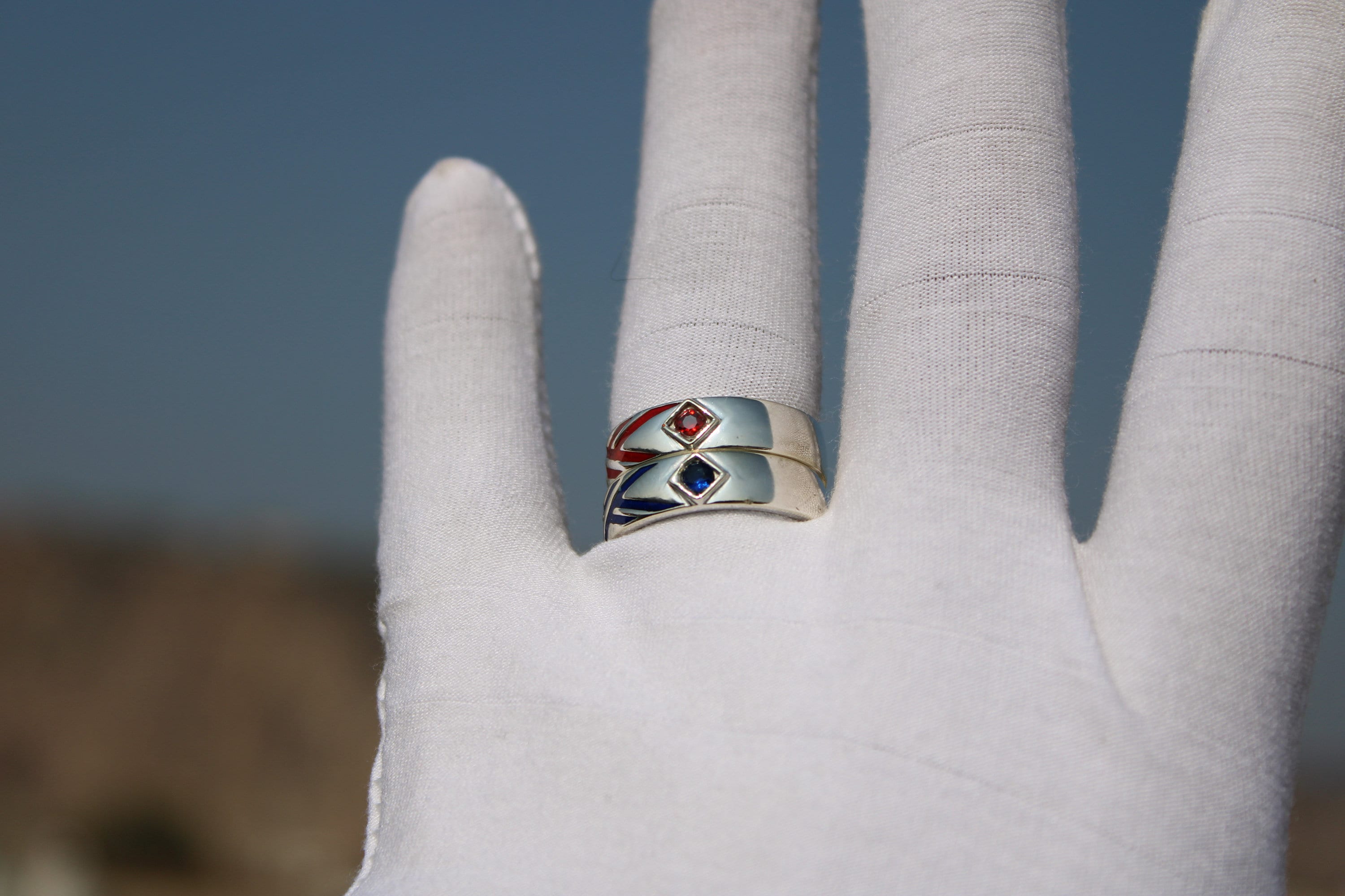 Darling in Franxx Couple Promise Ring, Unique Holiday Gift, Anime