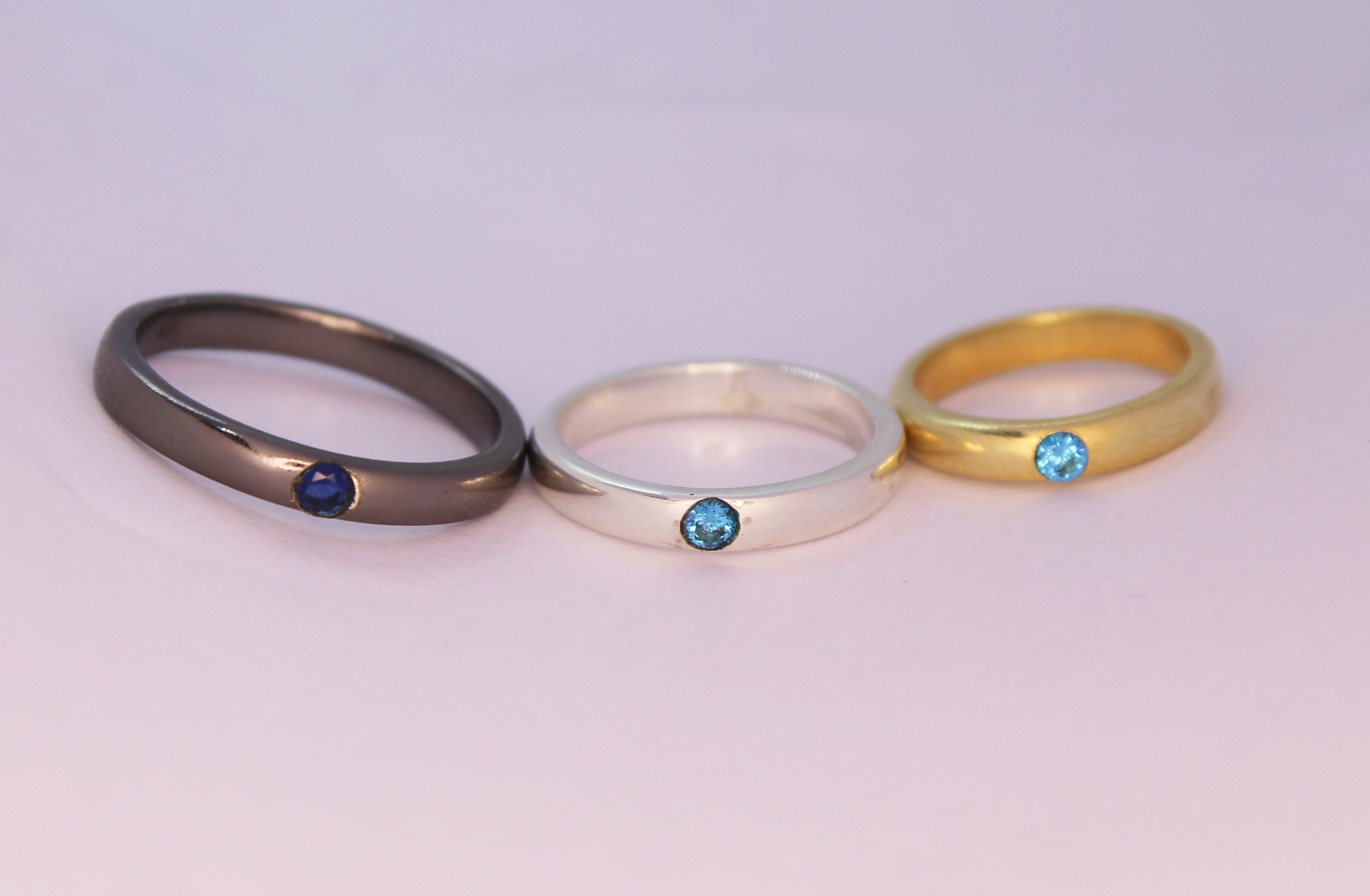 Jujutsu Kaisen Yuta Okkotsu Ring: Solid Silver Eternity Band