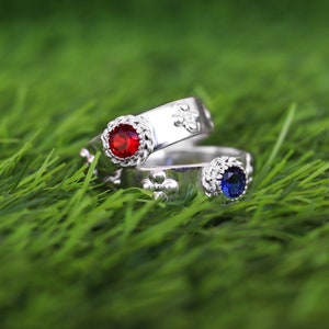 Howls Moving Castle Sophie Promise Ring , Unique Movie Ring Gifts, Couple Ring, Love Express Gifts, Handmade Rings, Anime Ring