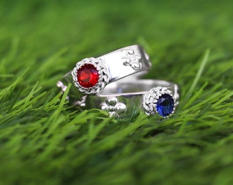 Howls Moving Castle Sophie Promise Ring , Unique Movie Ring Gifts, Couple Ring, Love Express Gifts, Handmade Rings, Anime Ring