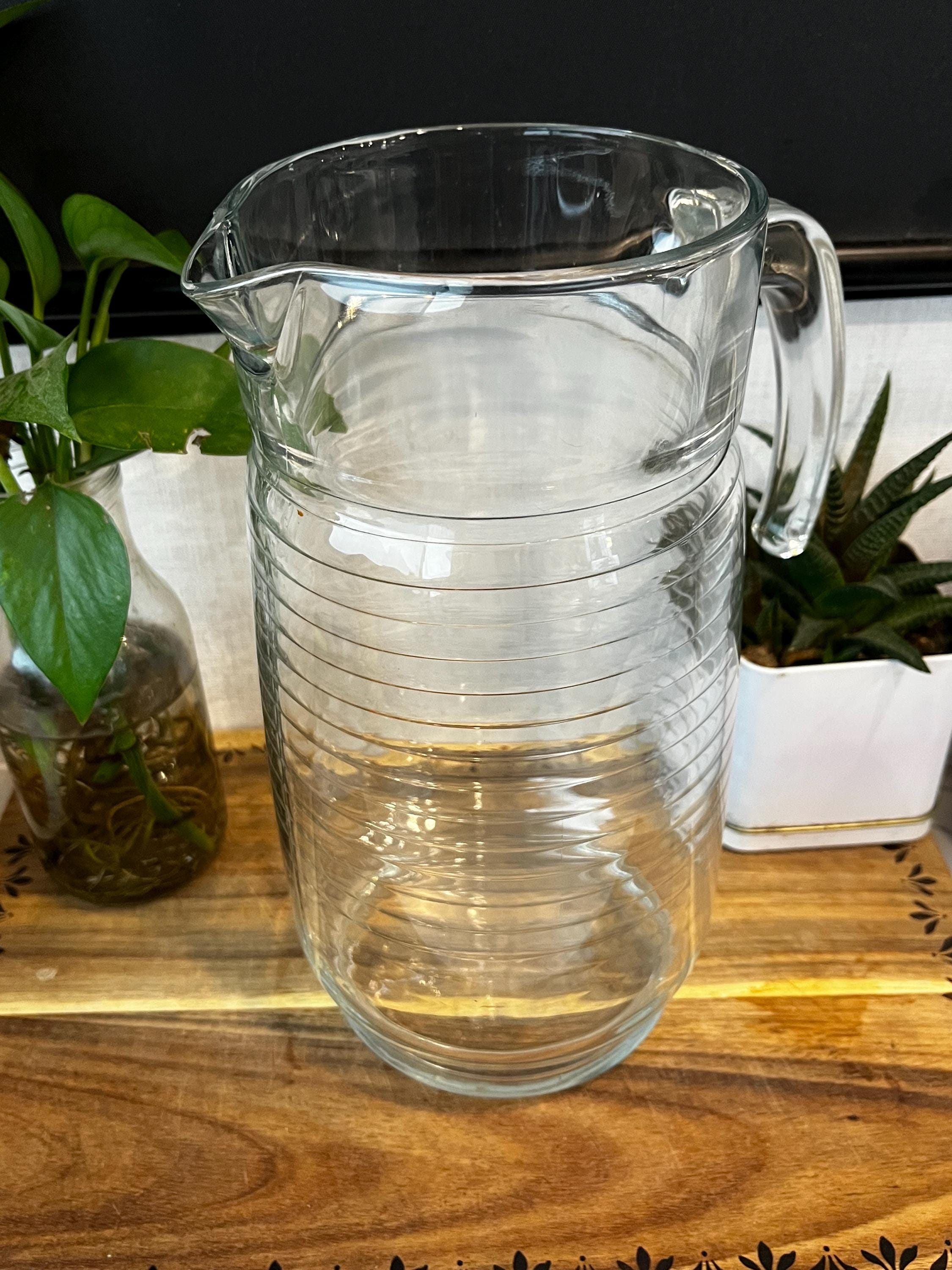 Pasabahce Pitcher - Etsy Pasabahce Pitcher - Etsy