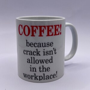 Coffee Because Mug