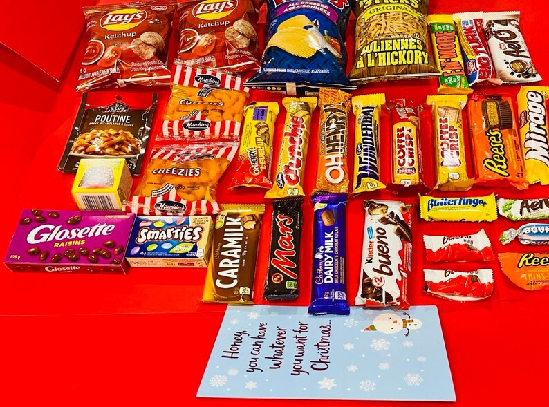ULTIMATE Canadian Chocolate Box Mother's Day Gift snack Etsy