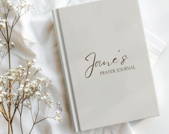 Personalized Prayer Journal: Christian Devotional Notebook
