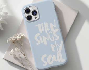 Christian Song Lyric Phone Case: Durable Scripture Smartphone Cover