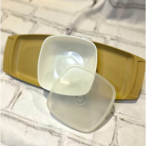 Tupperware Vintage Chip and Dip Tray