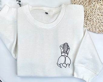 Bluza z haftowanym zdjęciem, spersonalizowany prezent