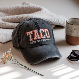 Trump Taco Trade Hat, Tariffs Trade Humor Ballcap, Trump Taco Cap Gift, Funny Political Cap, Trade War Hat, trump always chickens out