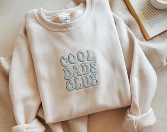 Sudadera bordada del Club de Papás – Mezcla de algodón Regalo para papá