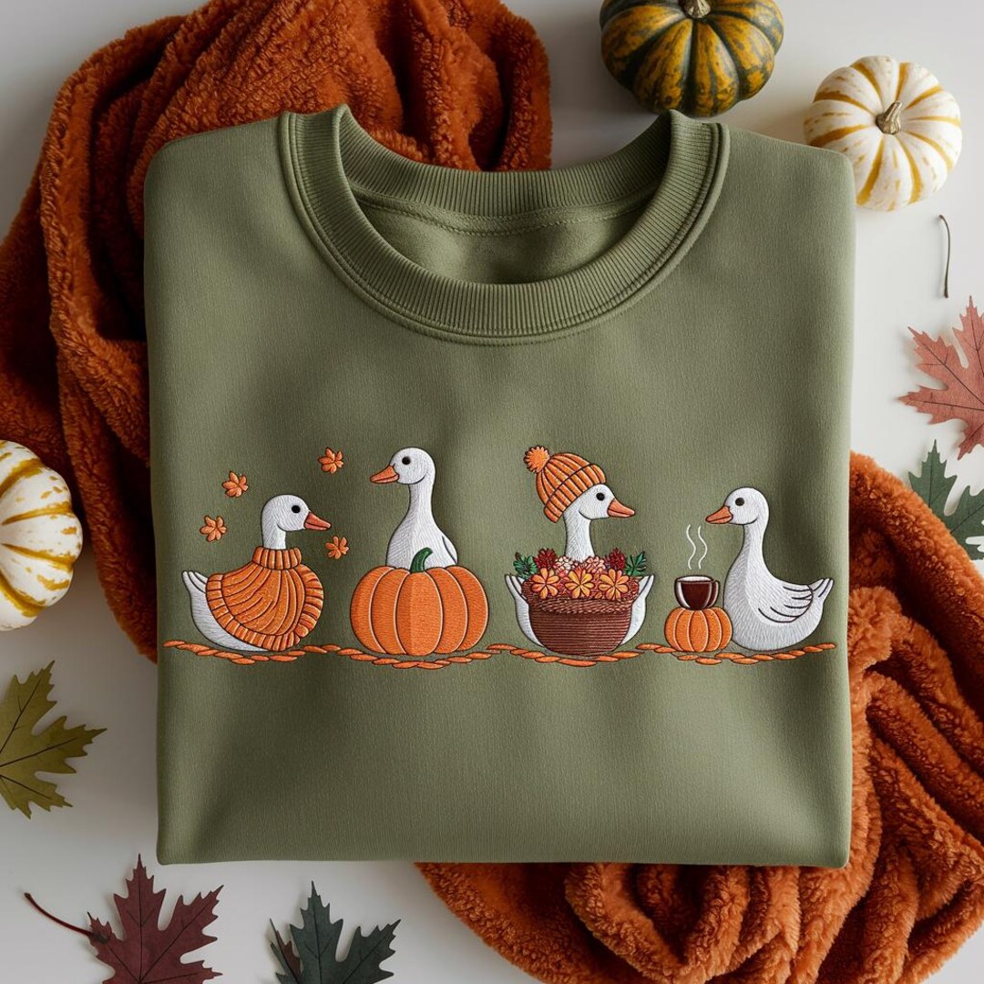 Maglietta Donna Autunnale Manica Lunga Con Scollo A V, Stampata Zucca E Tacchino, Per Halloween E Ringraziamento