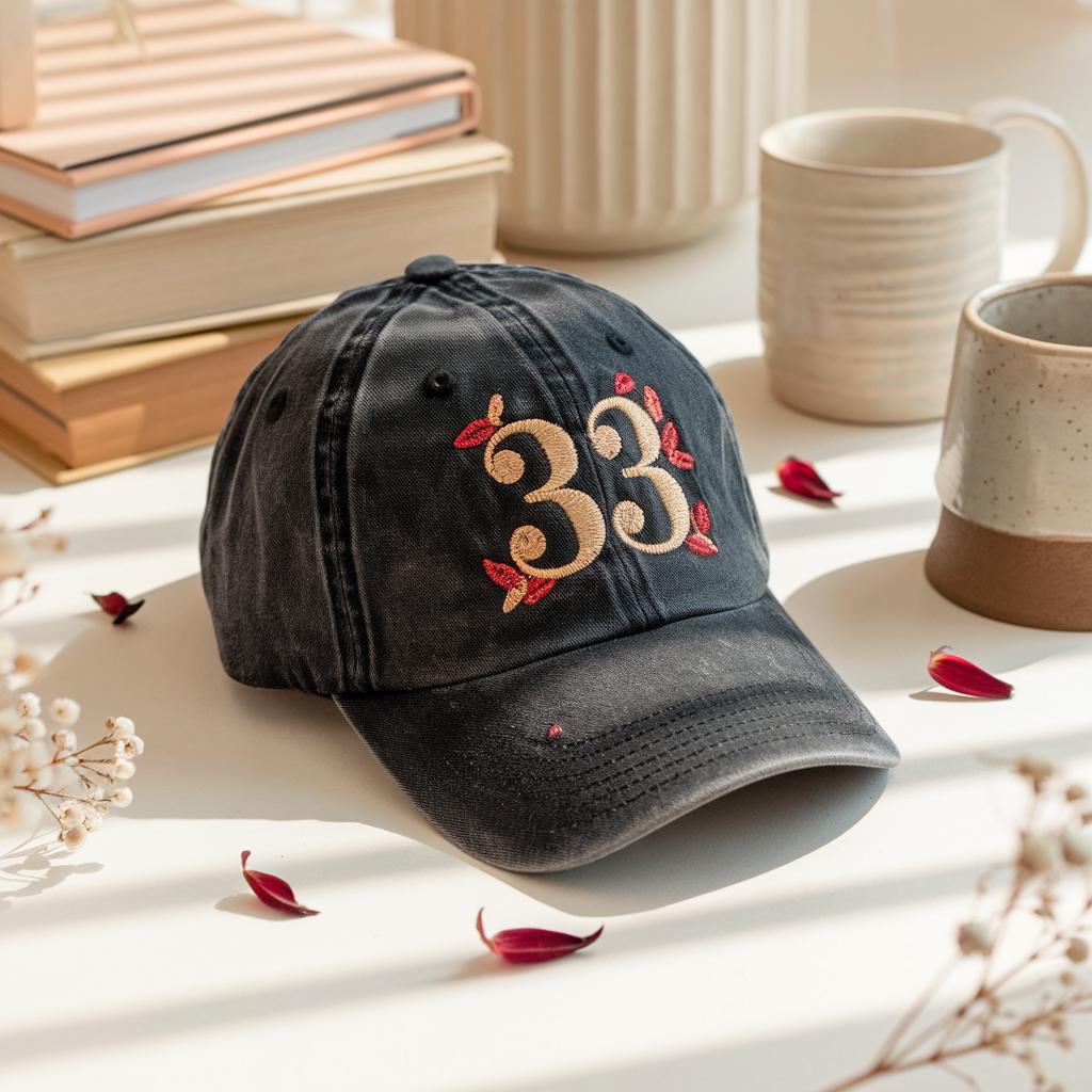 Embroidered Clair Obscur Expedition 33 Hat, Expedition 33 Cap