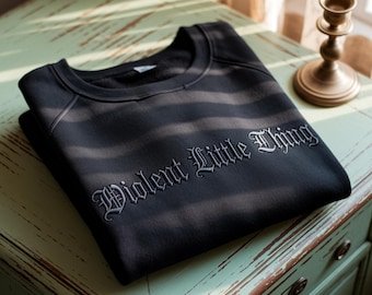 Fourth Wing Embroidered Sweatshirt, Book Lover Gift