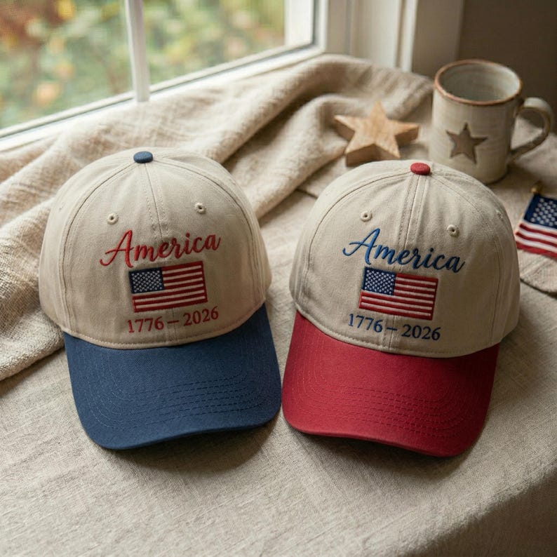 Bestickte Trump 2028 Cap – MAGA Politische Unterstützung Hut Bild 1
