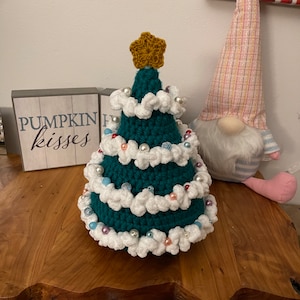 Tinsel The Christmas Tree Crochet Pattern - Christmas in July Crochet Pattern - Beginner Easy Crochet Pattern